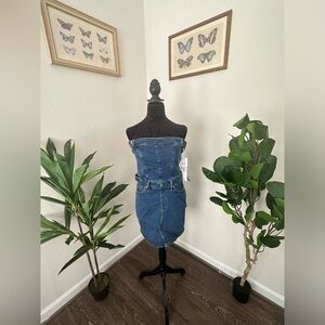 Good American Denim Mini Dress